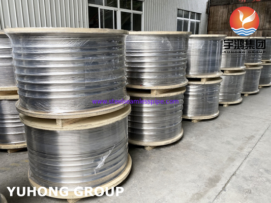 Bright Annealed Seamless Stainless Steel Coil Tubing Cold Drawn