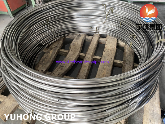 Seamless Stainless Steel Bright Annealed Coil Tube,A269 TP316L For Petrol / Chemical