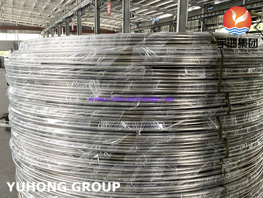 Bright Annealed Stainless Steel Coil Tubing, ASTM A213 / A269 SS304 / SS316L