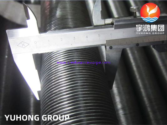 ASTM A179 WOULD FINNED TUBE  L-TYPE WITH ALUMINIUM FIN FOR AIR COOLER