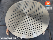 ASTM A182 F316 Large Diameter Stainless Steel Forged Tube Sheet For Heat Exchanger