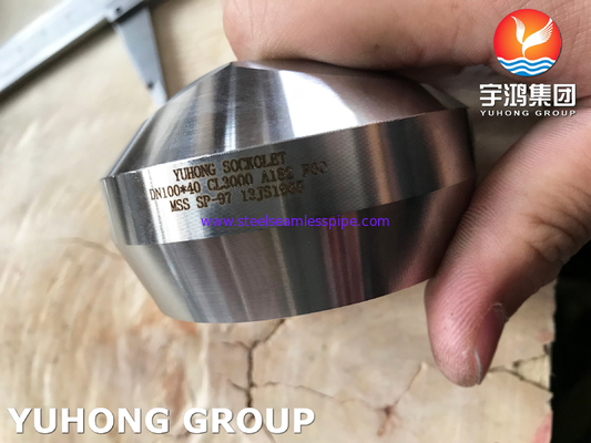 Duplex Steel Sockolet A182 F60 / S32205 Forged Olet Fitting MSS SP-97