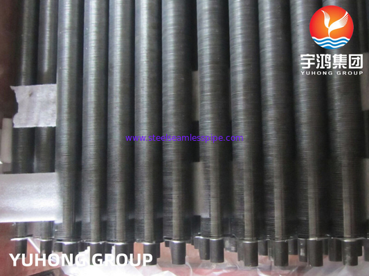 ASTM A179/ASME SA179+ AL1060 Spiral Extruded L Type Finned Tube For Heat Exchanger