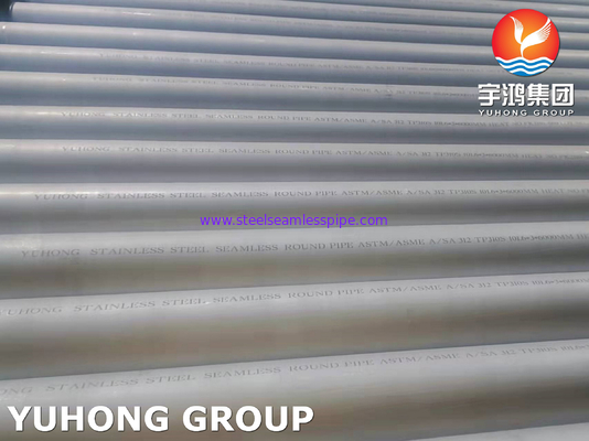 ASTM A312 TP310S Stainless Steel Seamless Pipe Pickled And PMI Test