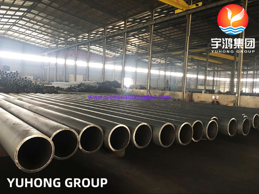 Alloy Steel Seamless Tubes,ASTM A335 P11,P22, P5, P9, ASTM A335 P91 Black painting,Beveled