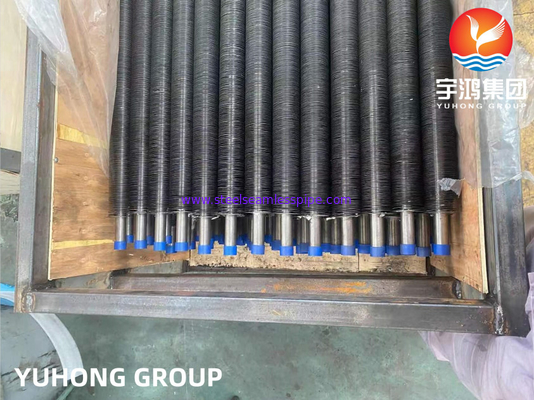 ASME SB163 N04400 G Type Embeded Fin Tube Applied For Heat Exchanger