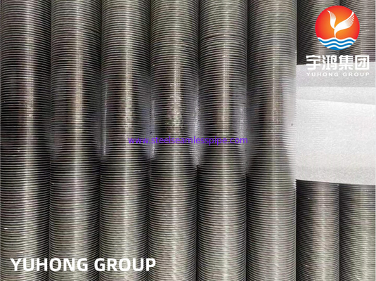 ASME SB163 N04400 G Type Embeded Fin Tube Applied For Heat Exchanger