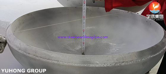 ASTM A240 321 Stainless Steel 2:1 Ellipsoidal Head / Dish End For Pressure Vessel