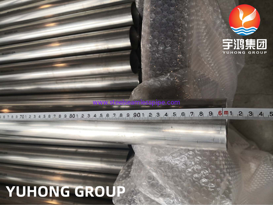 ASTM A249 / A249M TP321 SS Welded Tube Bright And Annealed ET / HT