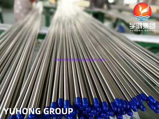 Bright Annealed Stainless Steel Tube ASTM A213 / ASTM A269 Seamless Tube