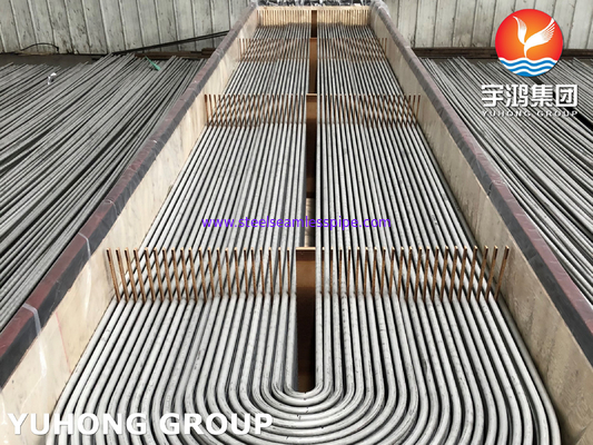 ASTM A213 TP304L Stainless Steel Seamless U Bend Tube Pickeled And Annealed