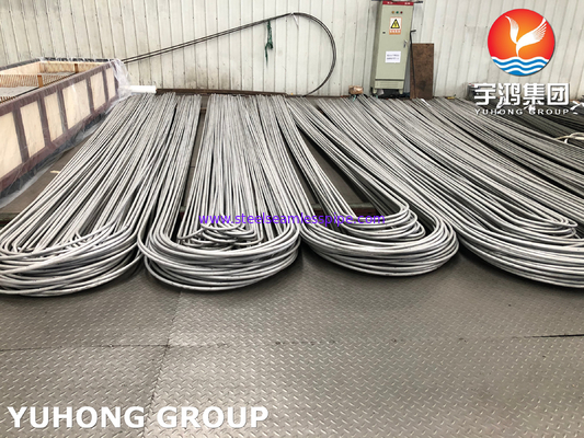 ASTM A213 TP304L Stainless Steel Seamless U Bend Tube Pickeled And Annealed