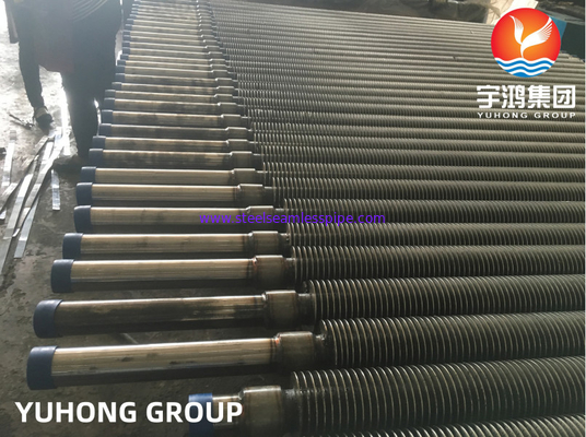 ASME SA213 T12 HFW HF Welding Chromiun Fin Tube Applied For Heat Exchanger