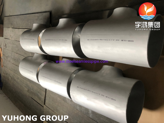 B16.9 Butt Weld Pipe Fittings , ASTM A403 WP304L Stainless Steel Reducing Tee