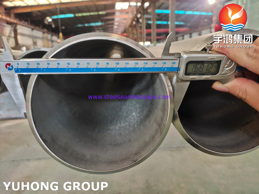 ASTM A376 TP347H Stainless Steel Seamless Pipe With Pickled And Annealed