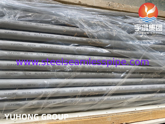 ASTM A213 TP304 Stainless Steel Seamless Tube Pickled & Annealed for Heat Exchanger and Boiler
