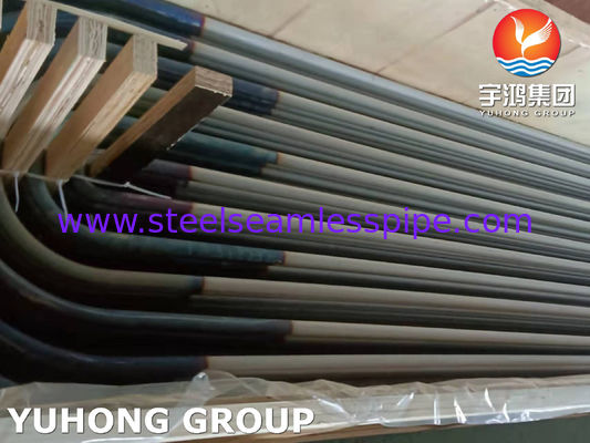 ASTM A213 TP317L Stainless Steel U Bend Tube Heat Exchanger Tube 100% ET