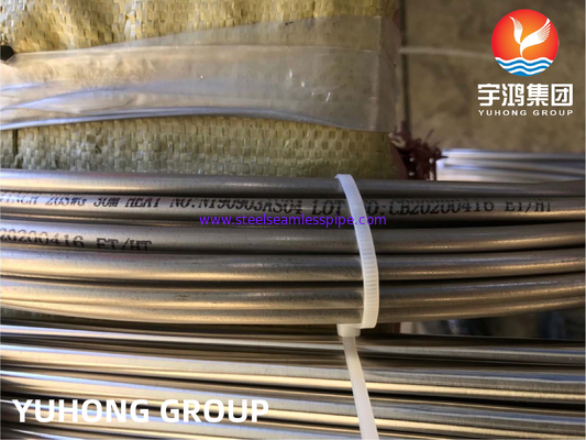 ASTM A269 TP316L Stainless Steel Coil Tube For Heat Exchanger