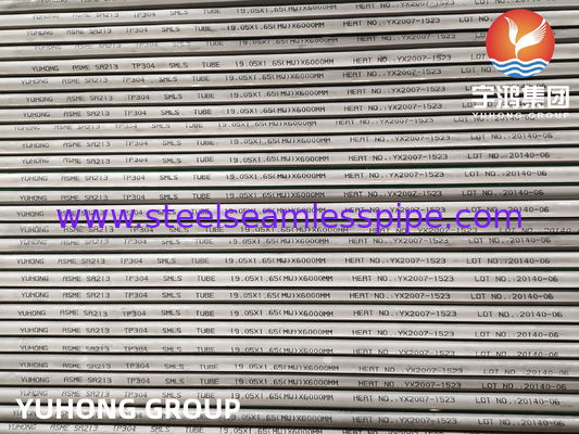 ASTM A213 TP304 Stainless Steel Seamless Tube with Corrosion Resistance for High Pressure Applications