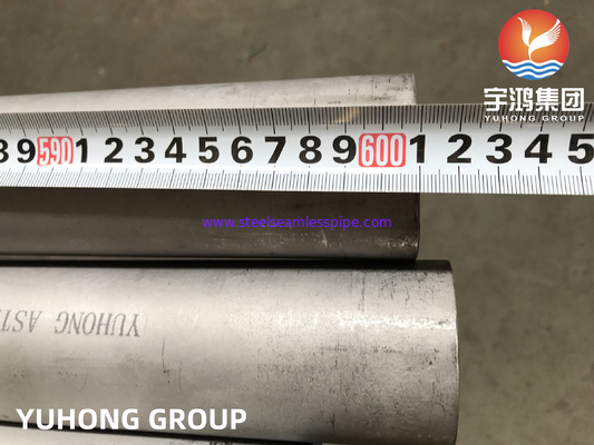 ASTM A790 UNS 31803 Duplex Steel Seamless Pipe For Pollution Control Equipment