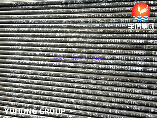 Carbon Steel ASME SA210 GR.A1 SMLS Tube For Boiler And Superheater