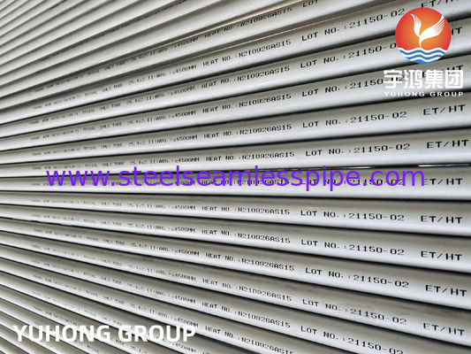ASTM A213 TP316L Stainless Steel Seamless Tube with High Corrosion Resistance for Heat Exchanger ET HT