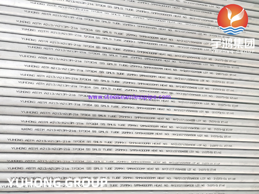 ASTM A213 TP304 1.4301 Seamless Tube Austenitic For High Temperature