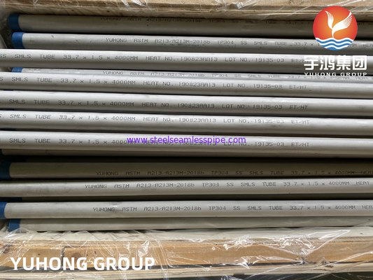 ASTM A213 TP304 1.4301 Seamless Tube Austenitic For High Temperature