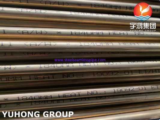 SEAMLESS COPPER TUBE ASTM B111 C68700 O61 FOR HEAT EXCHANGER CONDENSER