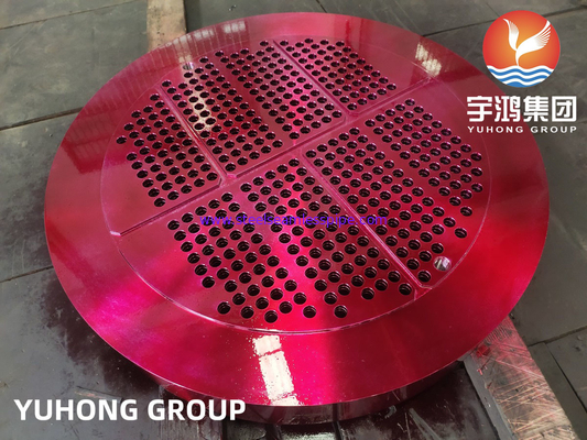 ASTM A182 F304 / 1.4301 Stainless Steel Tubesheet Heat Exchanger Component