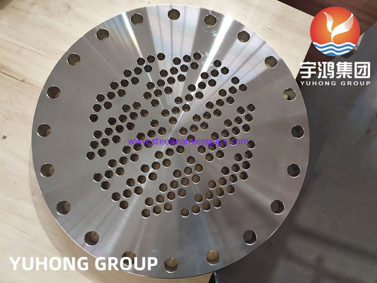 ASTM A182 F316L / UNS S31603 / 1.4404 Stainless Steel Heat Exchanger Tube Sheet