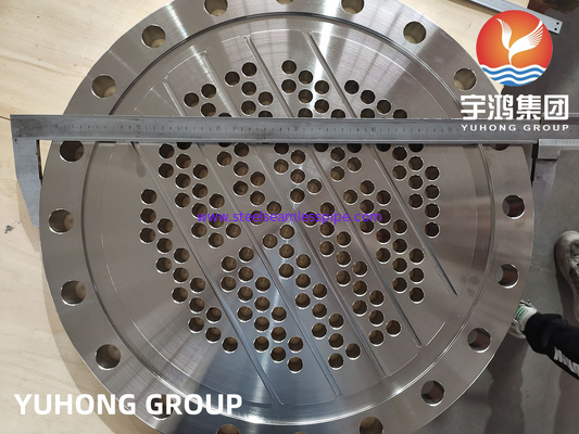 ASTM A182 F316L / UNS S31603 / 1.4404 Stainless Steel Heat Exchanger Tube Sheet