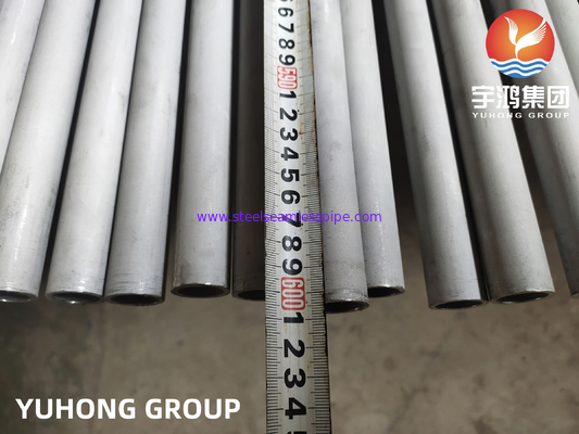 ASME SA213 TP321 / 1.4541 / S32100 Stainless Steel Seamless Boiler Tube HT Provided