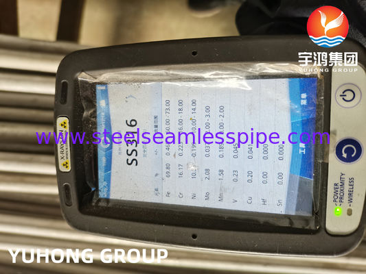 SA213 TP316L (UNS S31603, 1.4404) Heat Exchanger Tube U Bend with Solution treatment, Pickled & passivated