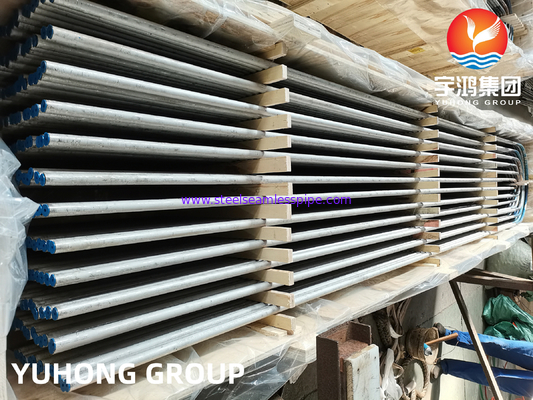 SA213 TP316L heat exchanger u bend tube seamless annealed 100% ht et