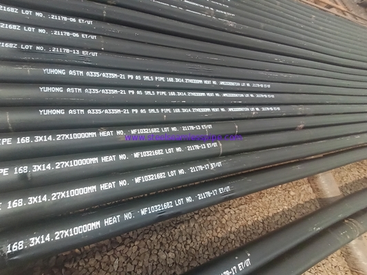 ASTM A335 P9 Alloy Steel Seamless Pipe High Temperature For Oil And Gas