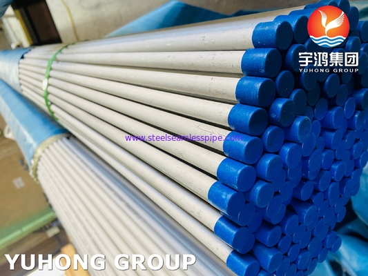 ASTM A269 TP304L Stainless Steel Seamless Tube Pickled Annealed For Heat Exchanger PMI Test