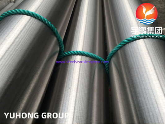 ASTM B165 Monel 400 N04400 Seamless Nickel Alloy Pipe For Sea Water
