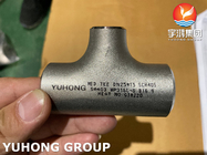 Buttweld Fittings ASTM A403 WP316L Reducing Tee Customized Size ANSI B16.9