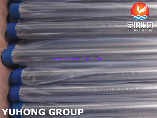 ASTM A270 TP316L Sanitary Stainless Steel Seamless And Welded Pipe Bright Surface