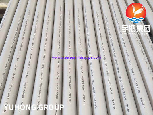 ASTM A312 TP304L Stainless Steel Seamless Pipe for Food and Beverage