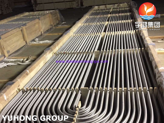 SA213 / SA213 Seamless U Bend Tube Wall Thicknes For Heat Exchanger