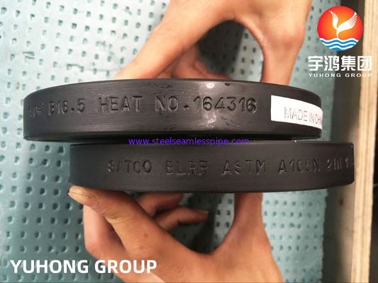 A105 Low Carbon Steel Blind Flange, Forged And Normalized, ASME B16.5 / EN1092-1, Used In Oil And Gas Pipeline
