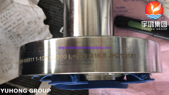 Incoloy Steel Astm B564 N08811 CL900 Long Weld Neck Flange