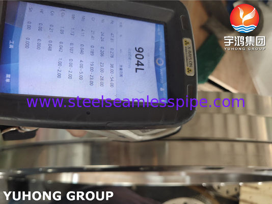 ASTM A240 Alloy 904L / UNS N08904 AWWA C207 Ring Type Flange for Waterworks Service