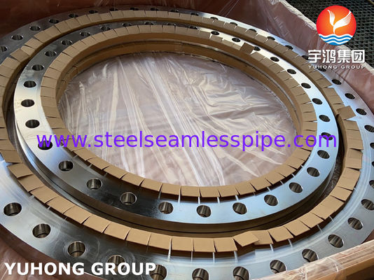ASTM A240 Alloy 904L / UNS N08904 AWWA C207 Ring Type Flange for Waterworks Service