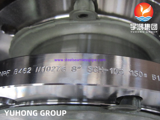 ASTM B462 UNS N10276 / Hastelloy C276 Weld Neck Flange Nickel Alloy WNRF Flange