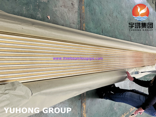 COPPER ALLOY SMLS TUBE SB111 C44300 O61 ANNEALED ADMIRALTY BRASS