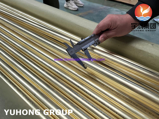 COPPER ALLOY SMLS TUBE SB111 C44300 O61 ANNEALED ADMIRALTY BRASS