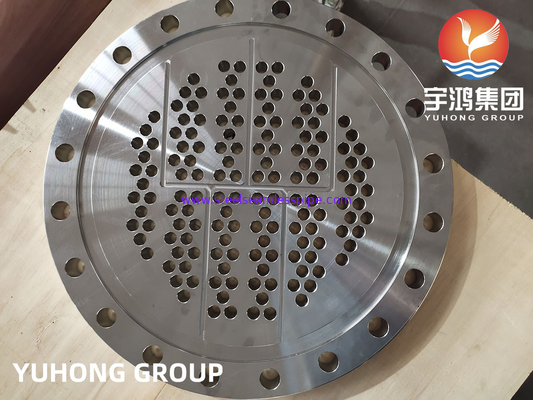 ASTM A182 F316L 1.4404 Corrosion Resistance Tubesheet مبادل حراري